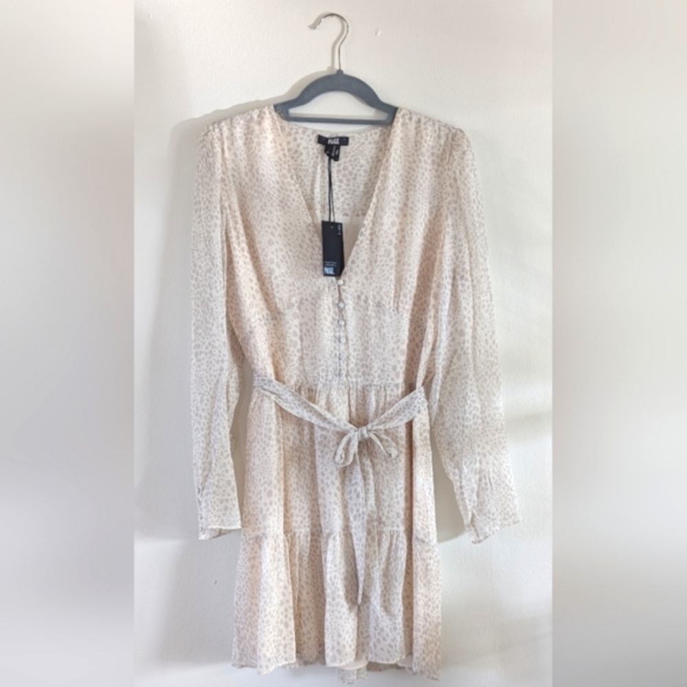 Paige Silk Mini Dress NWT Size M